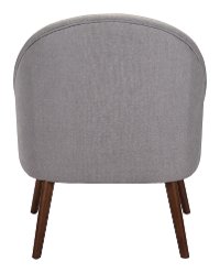 Casual Contemporary Light Gray Accent Chair - Carter-5