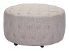 Contemporary Beige Tufted Ottoman - Neal-2