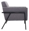 Modern Contemporary Gray Lounge Chair - Homestead-2
