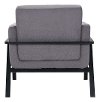 Modern Contemporary Gray Lounge Chair - Homestead-4