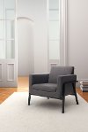 Modern Contemporary Gray Lounge Chair - Homestead-7