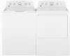 KIT GE Top Load Washer and Dryer Set - White Electric