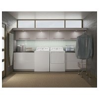 KIT GE Top Load Washer and Dryer Set - White Electric-2