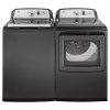 KIT GE Top Load Washer and Dryer Set - Diamond Gray Electric