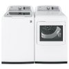 KIT GE Top Load Washer and Electric Dryer Pair -White