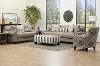 Classic Beige and Brown Accent Chair - Belfast-2