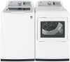 KIT GE Top Load Washer and Gas Dryer Pair -White
