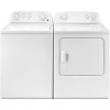 KIT Whirlpool 3.5 cu. ft. Top Load Washer and Dryer Set - White Electric