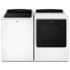 KIT Whirlpool Top Load and Electric Dryer Pair - White