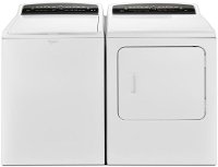 KIT Whirlpool Top Load Washer and Electric Dryer - White