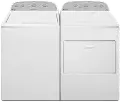 .WHP-5000-W/W-ELE-PR Whirlpool Top Load Washer and Electric Dryer - White