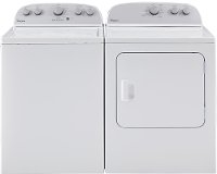 KIT Whirlpool Top Load Washer and Gas Dryer - White
