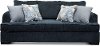 Contemporary Baltic Blue Sofa - Lansing
