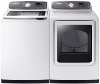 KIT Samsung Top Load Washer and Dryer Set - White Electric