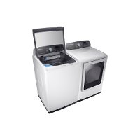 KIT Samsung Top Load Washer and Dryer Set - White Electric-3