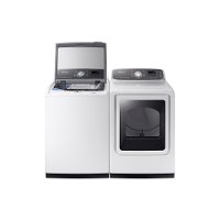 KIT Samsung Top Load Washer and Dryer Set - White Gas