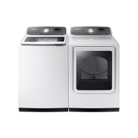 KIT Samsung Top Load Washer and Dryer Set - White Gas-2