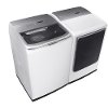 KIT Samsung Top Load Washer and Dryer Set - White Gas-1