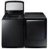 KIT Samsung Top Load Washer and Dryer Set - Black Stainless Steel Electric-2