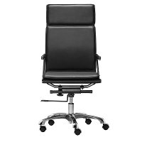 Sleek Black High Back Office - Lider Plus