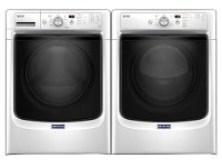 KIT Maytag Front Load Washer and Dryer Set - White Electric