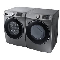 KIT Samsung Front Load Washer and Dryer Set - Platinum Electric