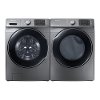 KIT Samsung Front Load Washer and Dryer Set - Platinum Electric-2