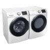 KIT Samsung Front Load Washer and Laundry Set - White Electric-2