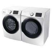 KIT Samsung Front Load Washer and Dryer Set - White Gas-3