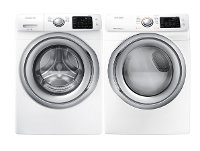 KIT Samsung Front Load Washer and Dryer - White Gas