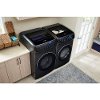 KIT Samsung Front Load Washer and Dryer Set - Black Stainless Steel Electric-3