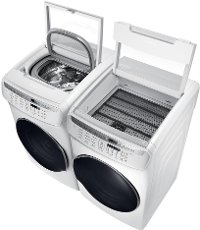 KIT Samsung FlexWash Front Load Laundry Pair - White Electric-3