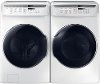 KIT Samsung FlexWash Front Load Washer and Dryer Set - White Electric