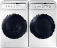 KIT Samsung FlexWash Front Load Washer and Electric Dryer - White