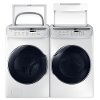 KIT Samsung FlexWash Front Load Washer and Electric Dryer - White-2