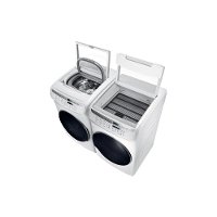 KIT Samsung FlexWash Front Load Washer and Dryer - White Gas-2