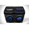 KIT Samsung FlexWash Front Load Washer and Dryer Set - Black Stainless Steel Electric-3