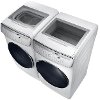 KIT Samsung FlexWash Front Load Washer and Dryer Set - White Gas-3
