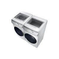 KIT Samsung FlexWash Front Load Washer and Dryer Set - White Gas-3