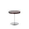 Simplistic Adjustable Brown End Table - Raymond