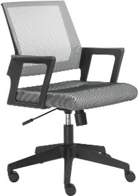 Gray Mesh Office Chair - Maska-2