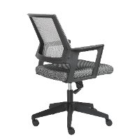 Gray Mesh Office Chair - Maska-4