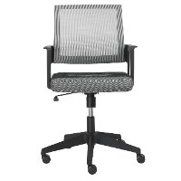 Gray Mesh Office Chair - Maska-6