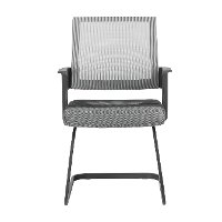 Grey Mesh Visitor Office Chair - Maska