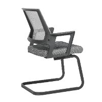Grey Mesh Visitor Office Chair - Maska-4