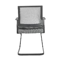 Grey Mesh Visitor Office Chair - Maska-5