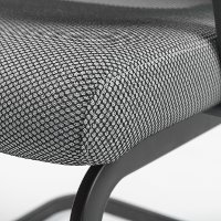 Grey Mesh Visitor Office Chair - Maska-6