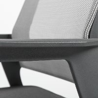 Grey Mesh Visitor Office Chair - Maska-7