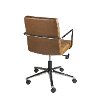 Brown Low Back Office Chair - Leandor-4