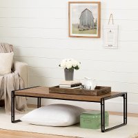11520 Rustic Bamboo Coffee Table - Gimetri-2